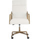 Collin Natural / Heather Ivory Tweed Office Chair